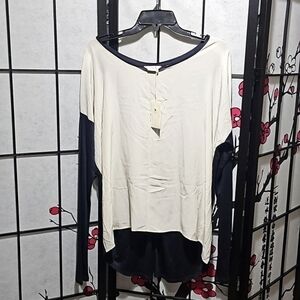 Charli London Silk Blouse Size 8 NWT